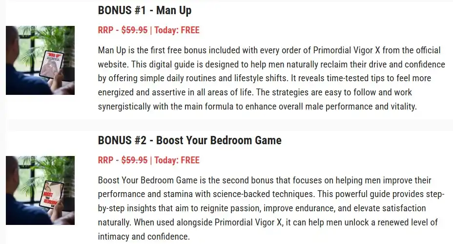 Primordial Vigor X bonus